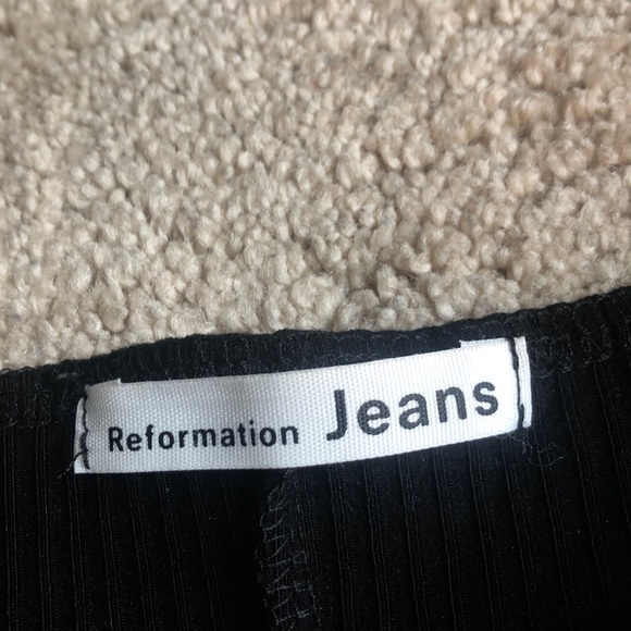 🌟nwot Reformation Essie ribbed Jumpsuit size med - Picture 4 of 5